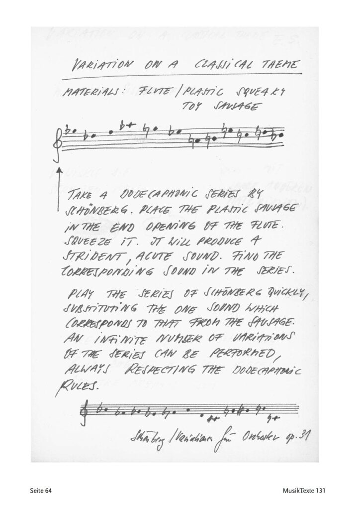 variations on a classical theme